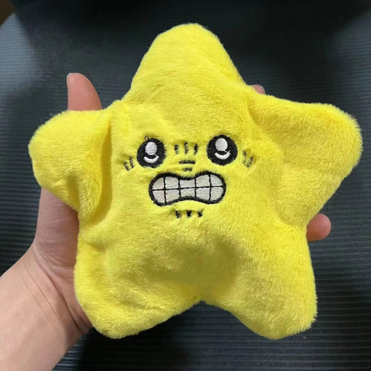 Peluche estrella enojada