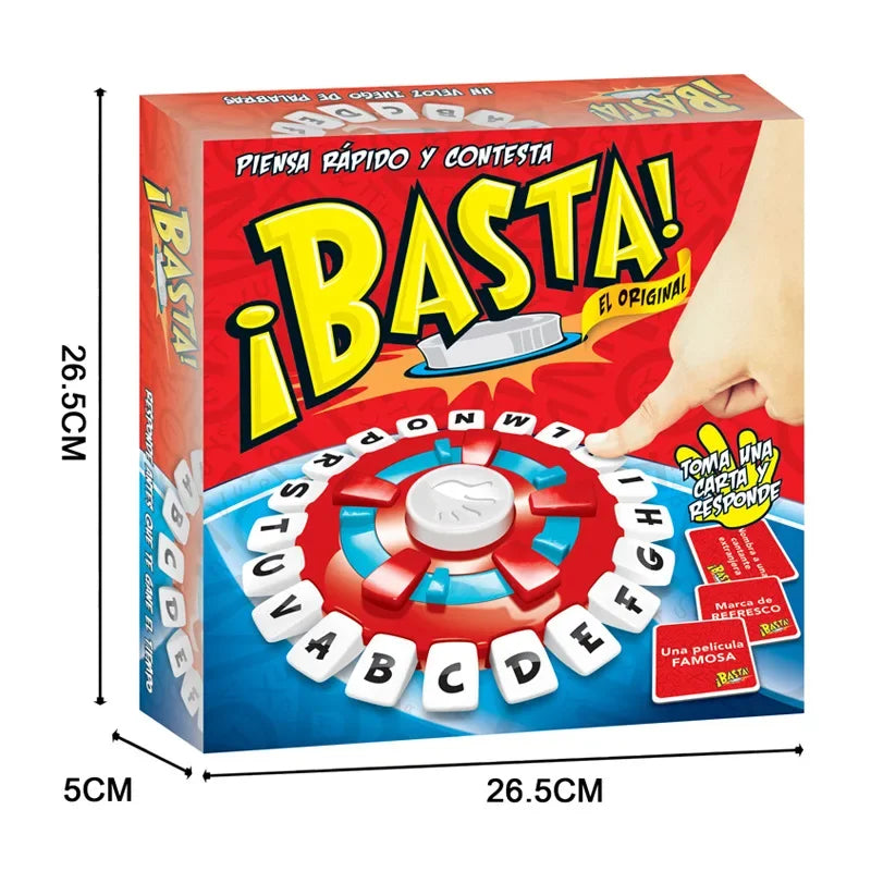 Juego de mesa ¡BASTA!